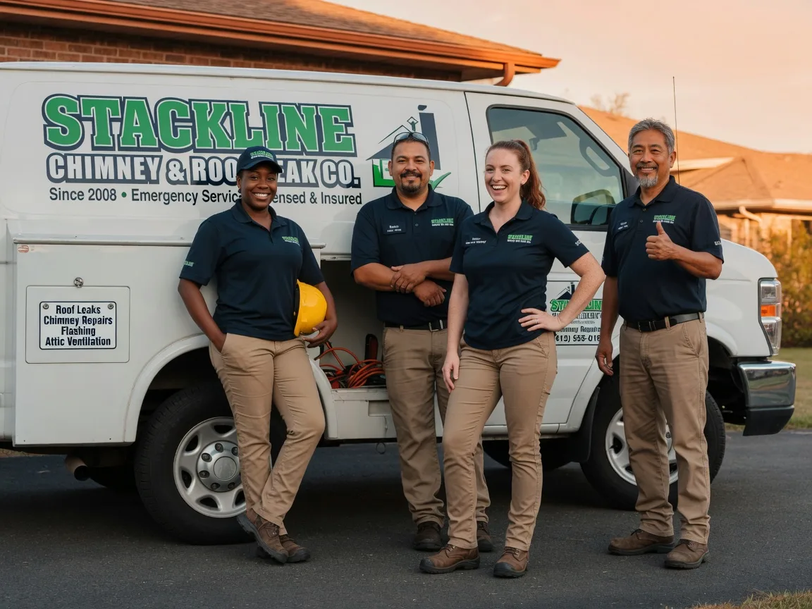 Chimney flashing repair company in Stockville, NE
